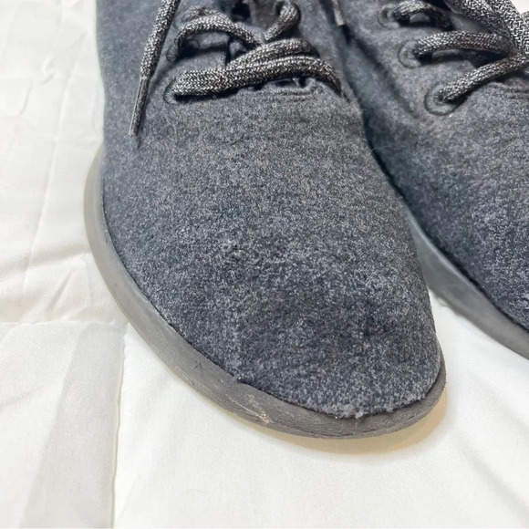 Men's All Birds The Wool Runners Black Shoes - Picture 7 of 11